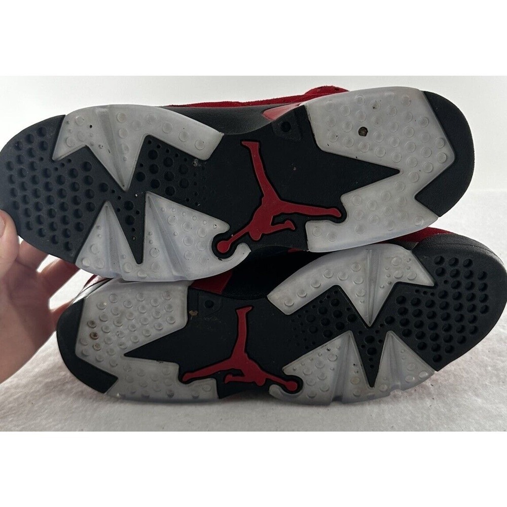 Nike Air Jordan 4 Retro Toro Bravo 2013 Red Suede Mens Size 8 (308497-603)​​​ - Picture 2 of 10